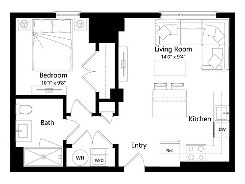 Floor plan A12