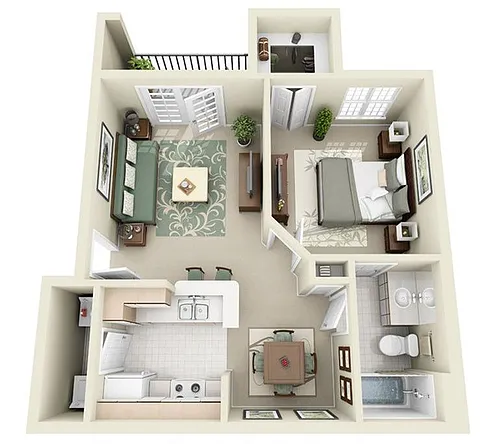 Floor plan 1A