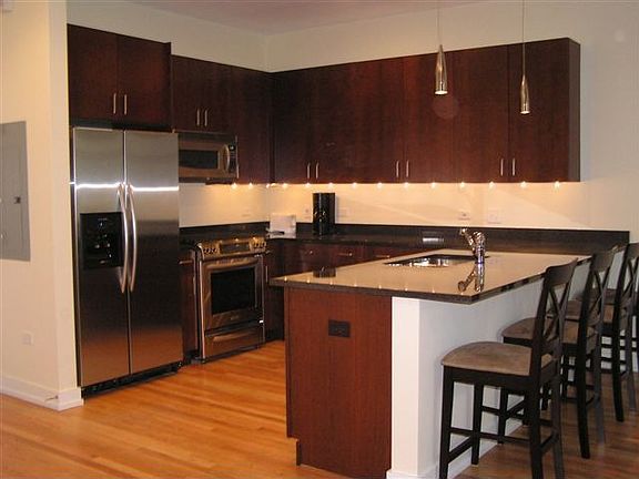 gourmet kitchenaid ss chef's kitchen