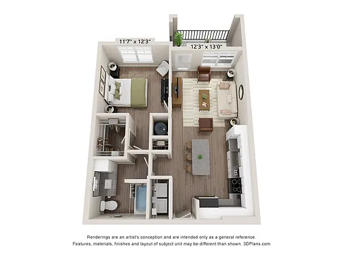 Floor plan A1
