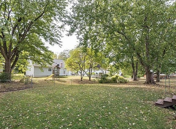 Huge fenced in backyard