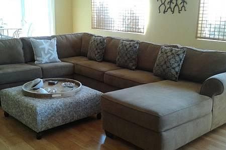 Great Room Ample Comfortable Seating with Sliding Door Acces