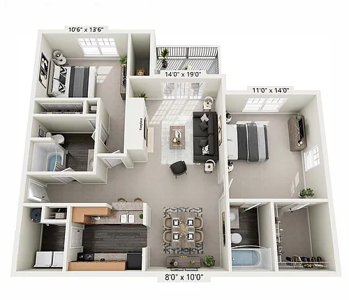 Floor plan The Sawgrass