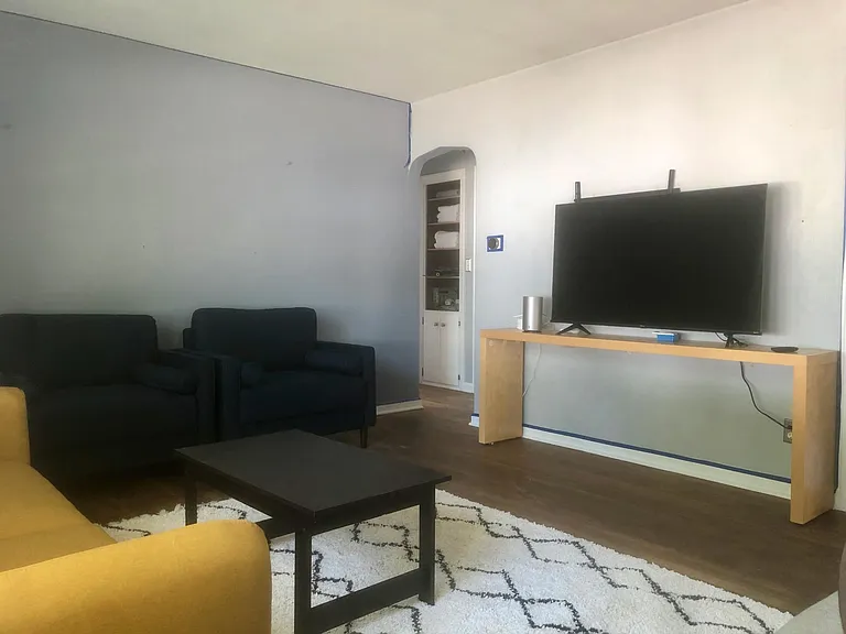 Living room furnished