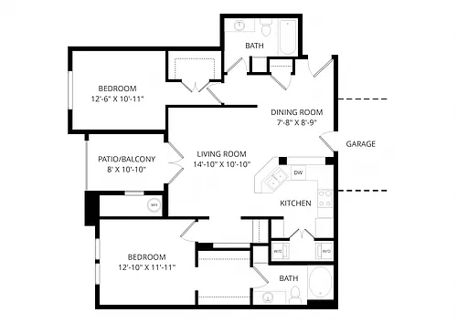 Floor plan B2R