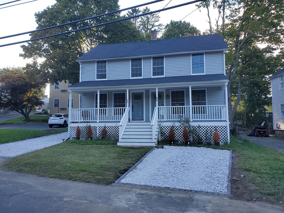 Front porch with room for bistro table!