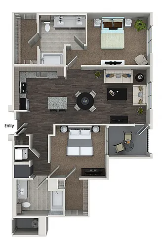 Floor plan B2