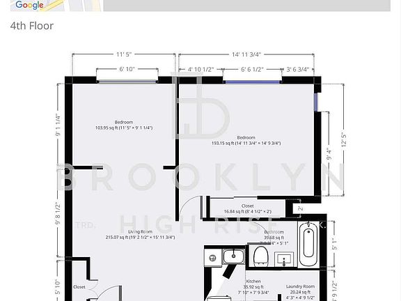2nd image of 11 Crooke Ave APT 1F