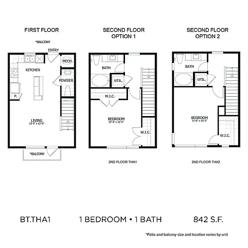 Floor plan BLT.THA1