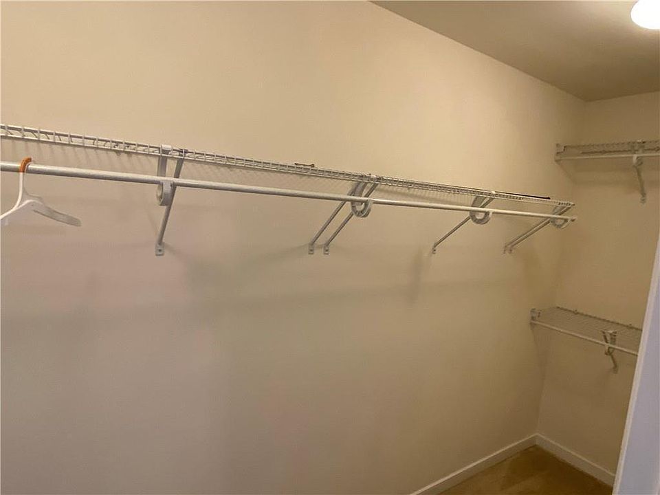 Primary walk in closet