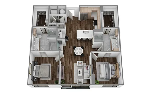 Floor plan B3