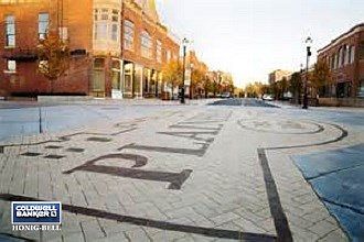 Cute shops, awesome restaurants, parks, paths, river front and more!