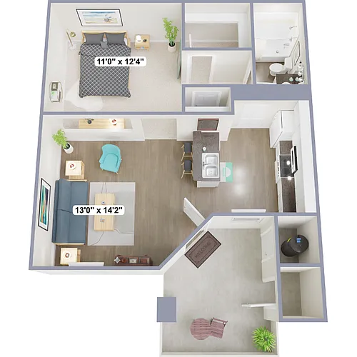 Floor plan The Aspen