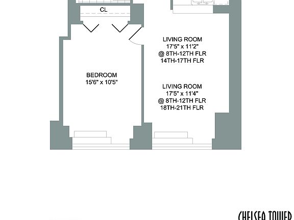 2nd image of 100 W 26th St APT 9B