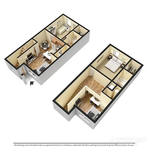 Floor plan Floorplan 2 Bed
