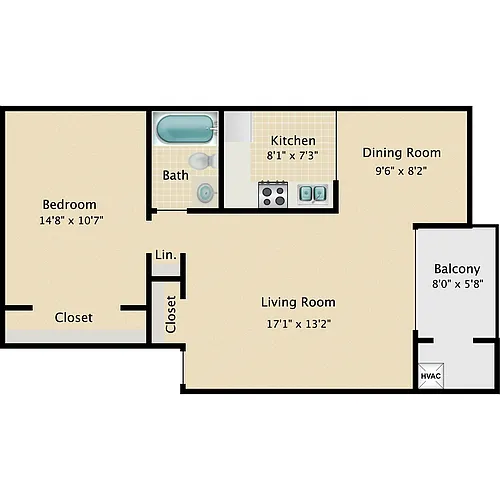 Floor plan Courtyard