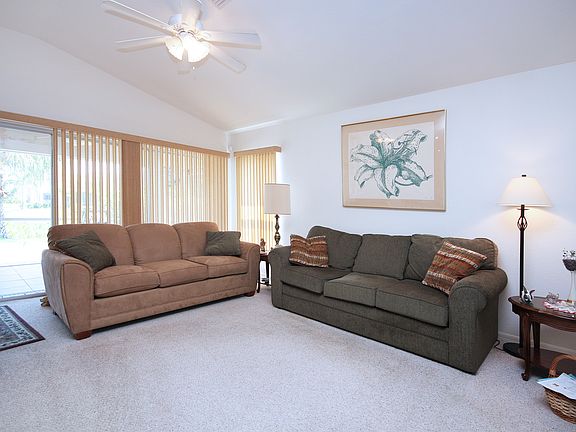 Great Room leads to Screened Lanai