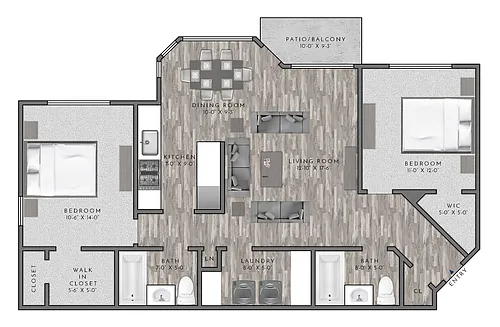 Floor plan B4