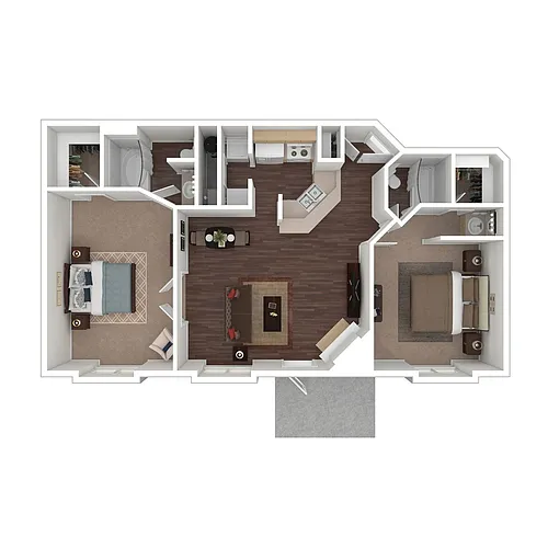 Floor plan The Chase