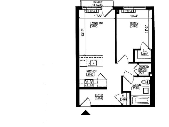 2nd image of 836 Bergen St #316R