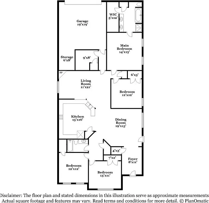4 bed, 2.0 bath, 2092 sqft, $2,390 — Photo 2