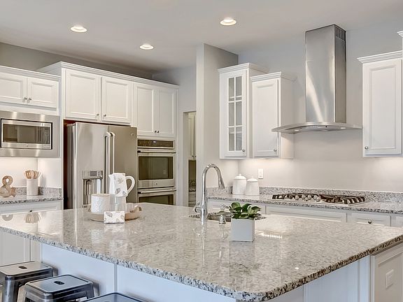 Large kitchen island