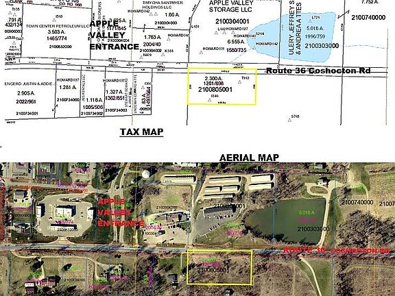 TAX MAP AND AERIAL VIEW