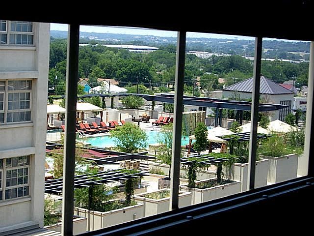 View of Pool area from windows