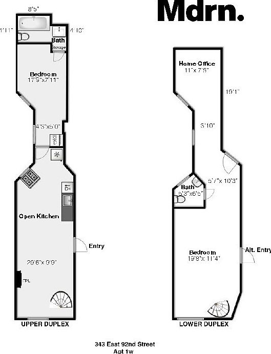 1st image of 343 E 92nd St APT 1W