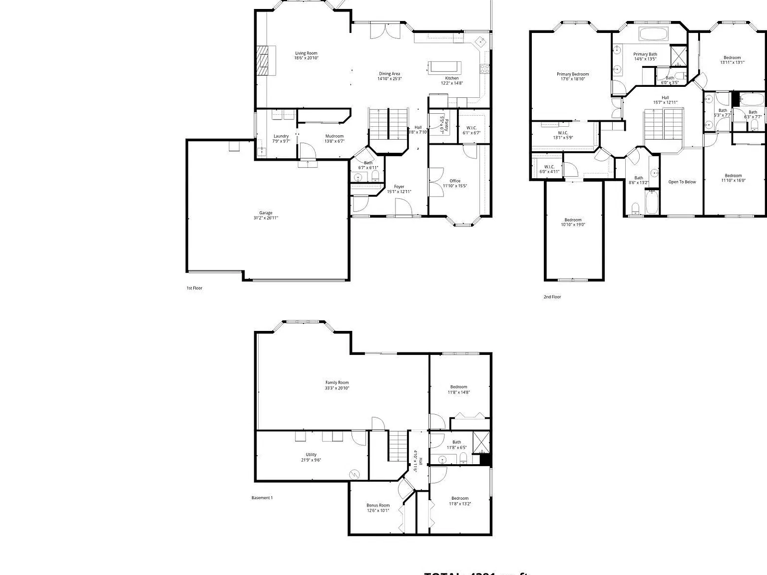 6 bed, 4.5 bath, 5090 sqft, $5,500 — Photo 4