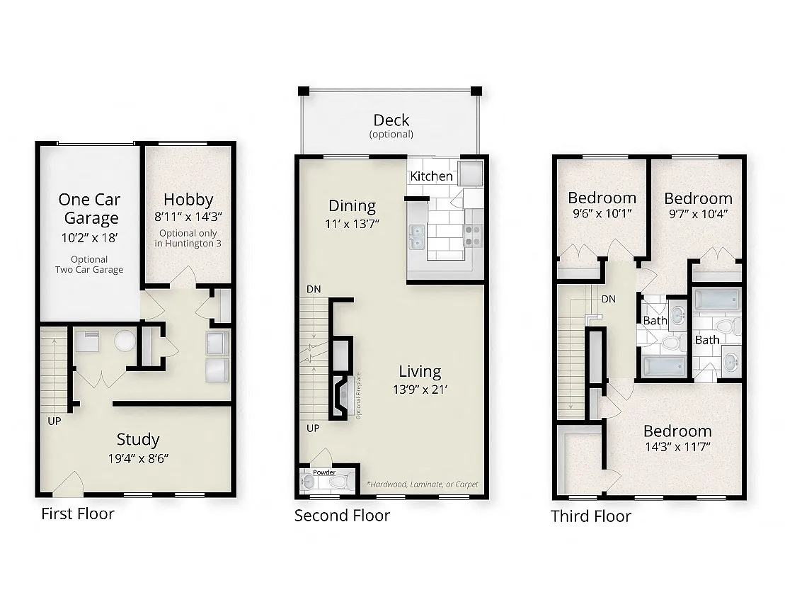Floor plan Filbert