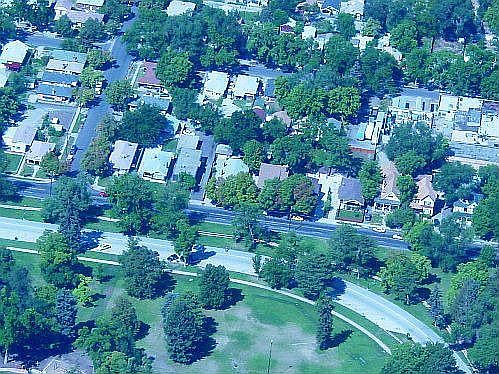 fly over neighborhood