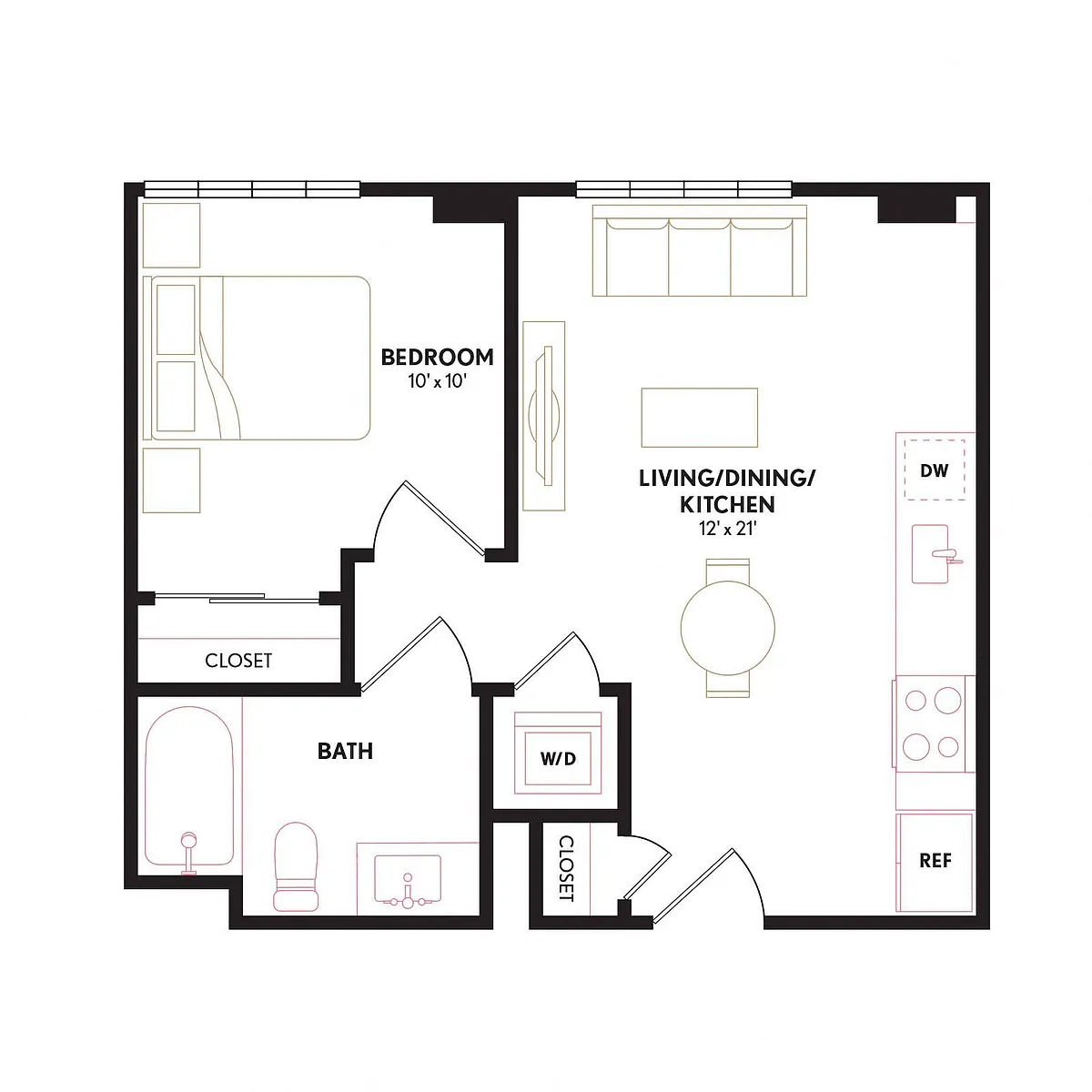 Floor plan A12
