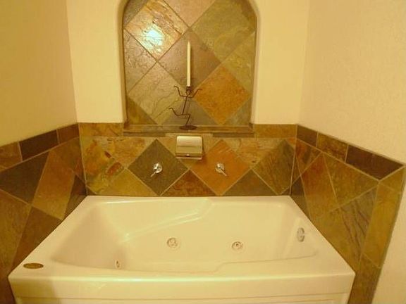 Lovely tile bath