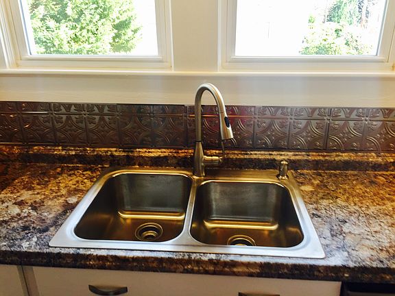 Stainless faucet sink