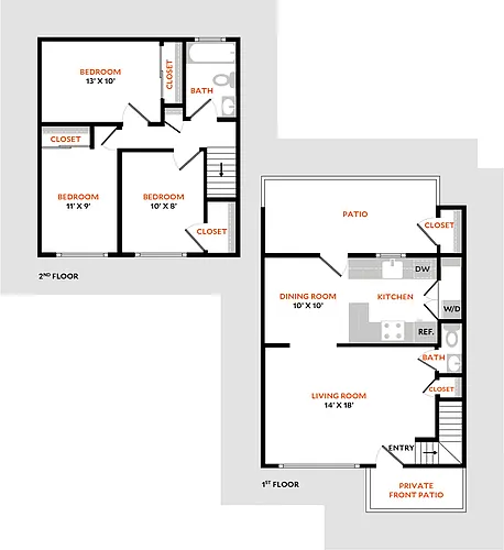 Floor plan Plan 3B