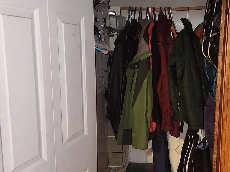 Hall closet