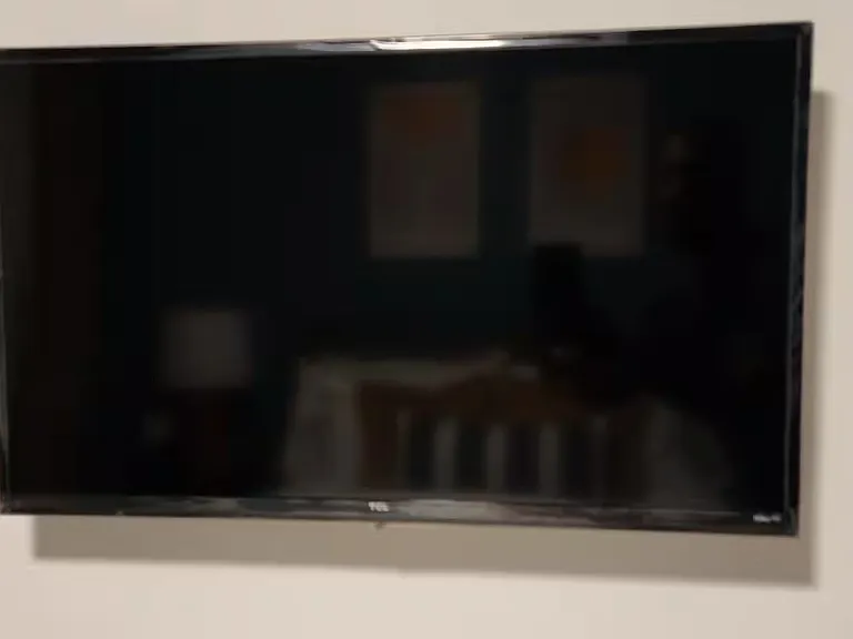 32in Roku tv. Log into your favorite apps