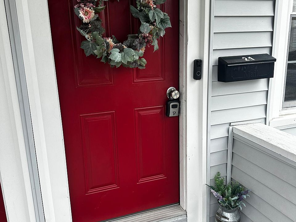 Front door. Blink security camera and doorbell.
