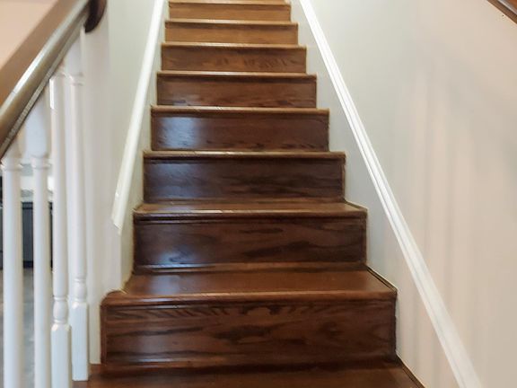 Stairwell to the second floor