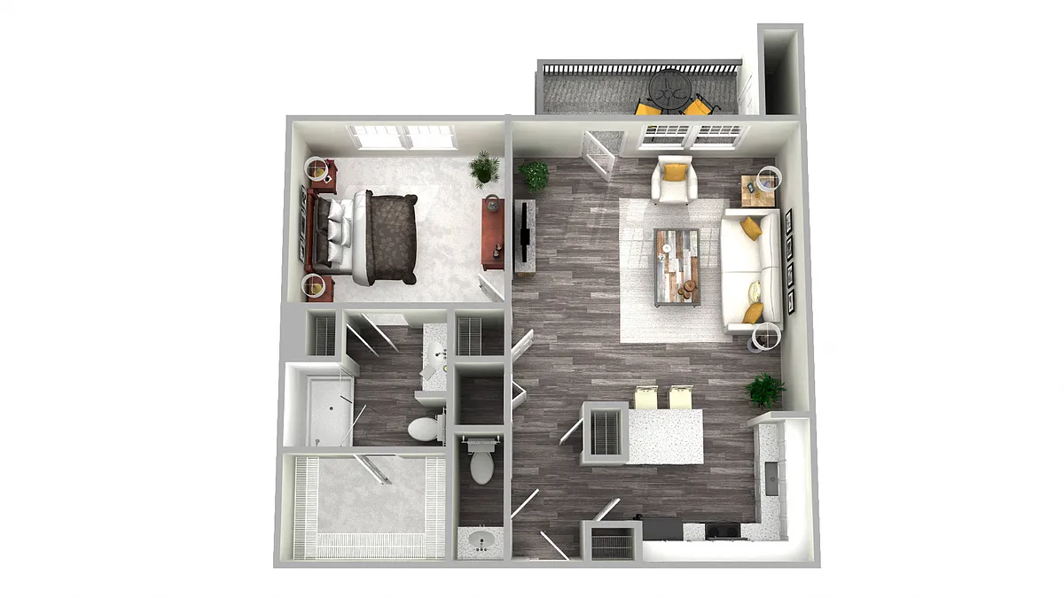 Floor plan Ansley Classic