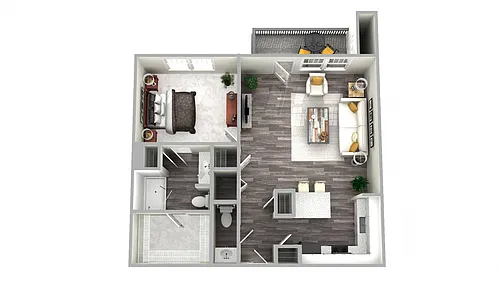 Floor plan Ansley Deluxe