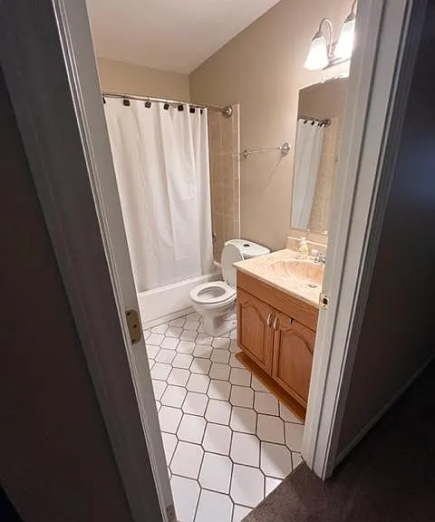 Hall bath-being REMODELED