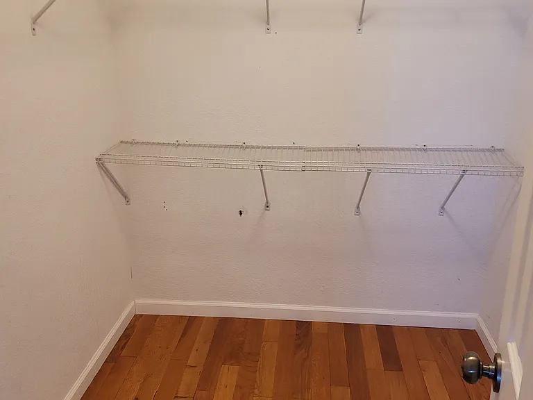 Second bedroom walk-in closet