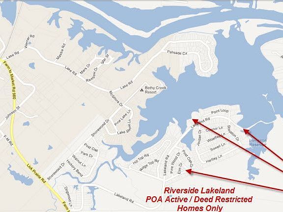 Located in wonderful Lk Livingston homes only community.