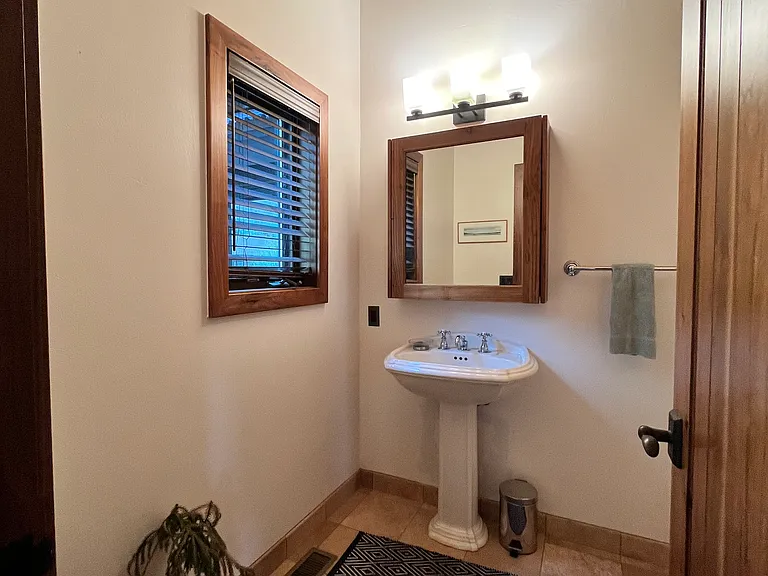 Half bath.