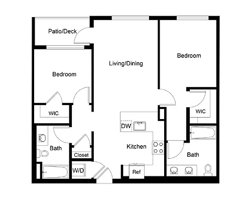 Floor plan B10A
