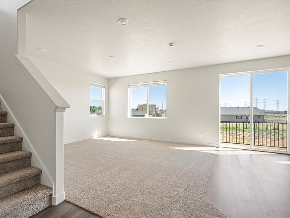 The Residence 5 floorplan interior image taken at a Meritage Homes Community in West Haven, UT.
