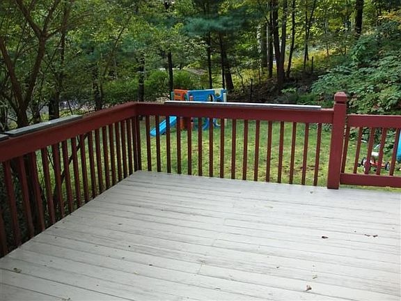 Side deck from kitchen door. 