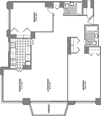 2nd image of 351 E 84th St APT 11E